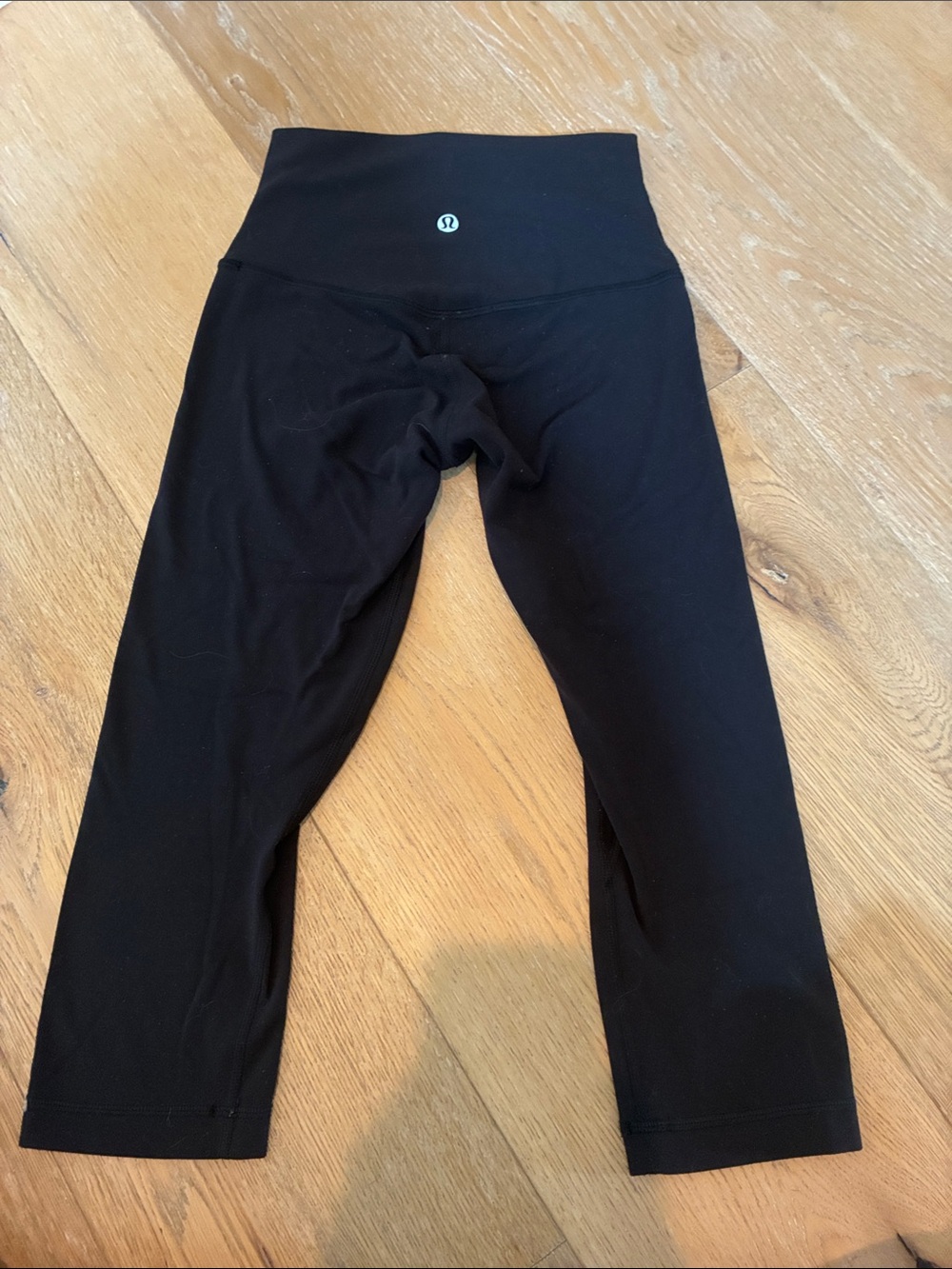 lululemon athletica Black High-Rise Cropped Leggings